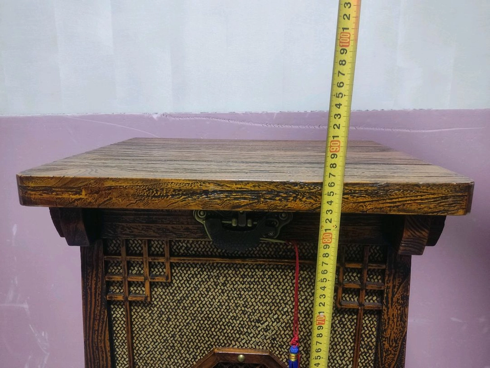 럼블코리아 오동나무 뒤주 (40kg), 어형자물쇠 이미지