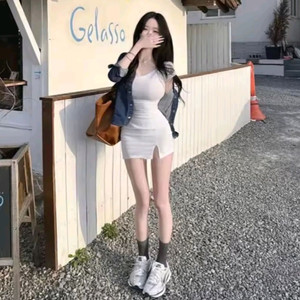 H라인 트임스커트 이미지