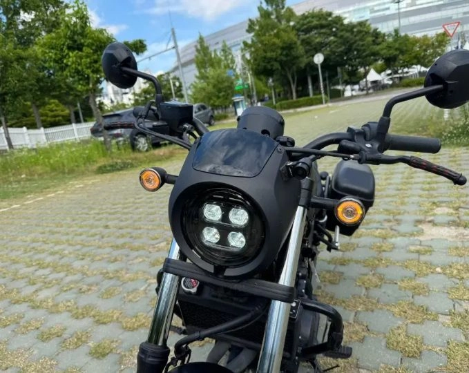 혼다 레블500 24년 멧블랙 이미지