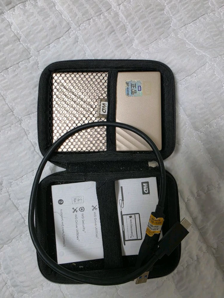 상태 매우 좋은 WD My Passport 2TB 외장하드 이미지