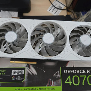 갤럭시 RTX 4070 Ti EX GAMER WHITE V2 이미지