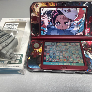 new 뉴닌텐도 3ds xl 귀멸의칼날 배경스킨 에디션 이미지