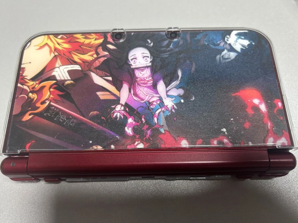 new 뉴닌텐도 3ds xl 귀멸의칼날 배경스킨 에디션 이미지