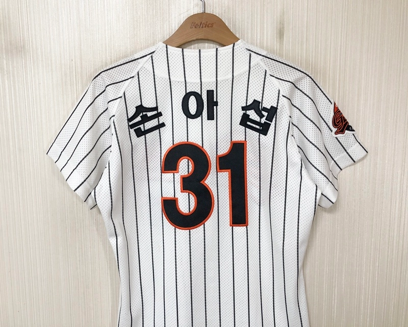 KBO 카멜레온어센틱 롯데자이언츠 올드 홈유니폼/져지 85 #31 손아섭 이미지