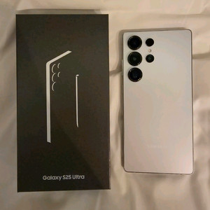 삼성 갤럭시 S25 울트라 512GB 화이트 자급제 풀박스 이미지