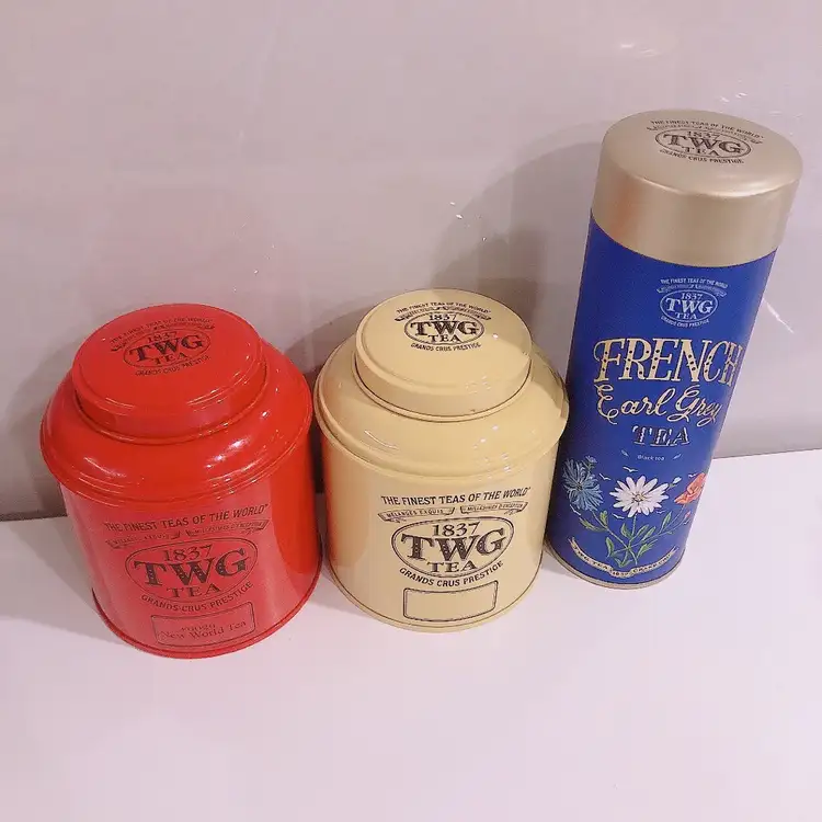 TWG 티 틴 케이스 빈 틴 이미지