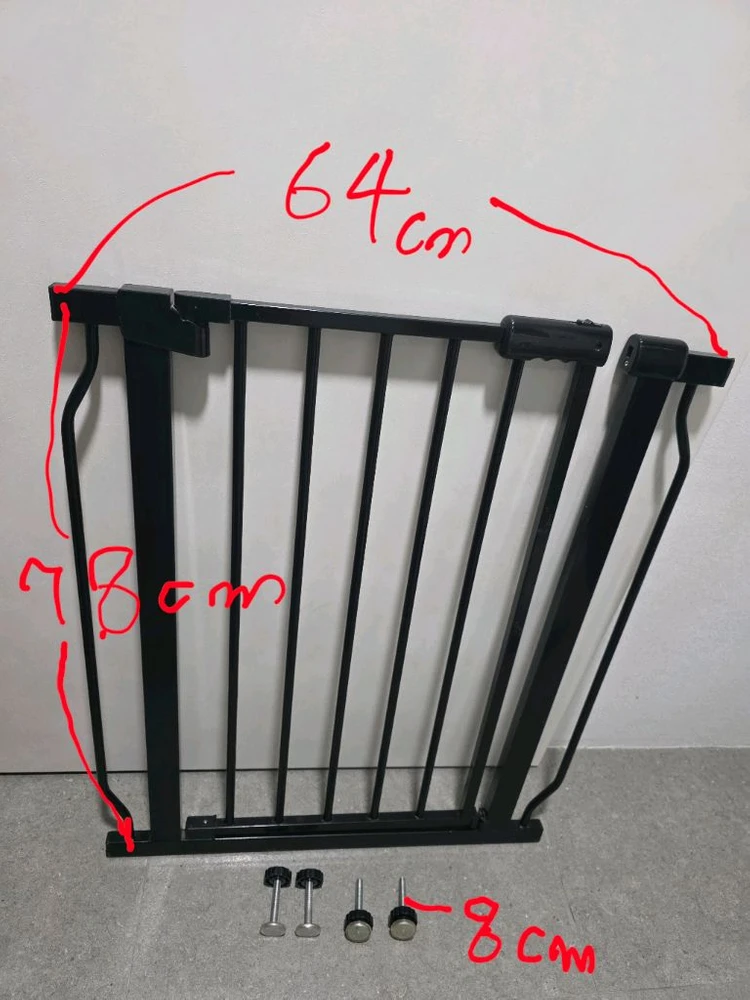 개당가격 깨끗한 안전문 가드 아기안전문 연장펜스 포함 일괄판매 안전문 아기가드 안전펜스 울타리 깨끗하게 닦았어요2개 이미지