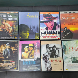 다양한 장르 DVD 30장 일괄 이미지