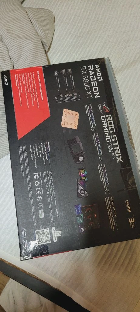 라데온 RX 6800 XT 게이밍 그래픽카드 수냉(최상급) 이미지