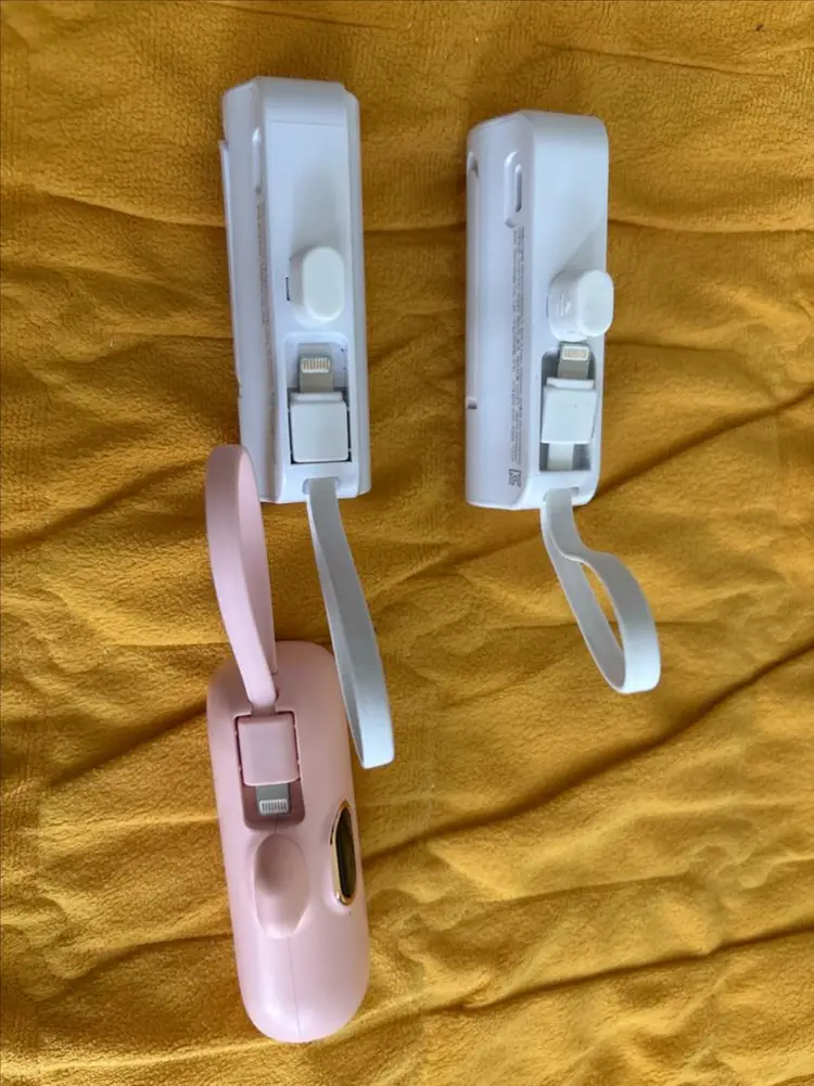 휴대용 보조배터리 세트3종 이미지