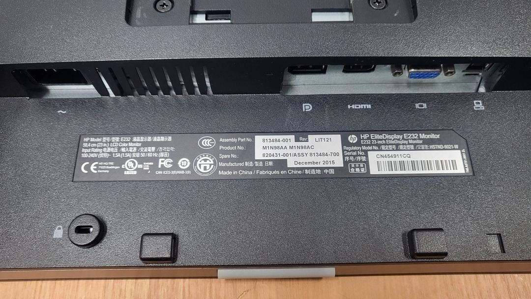 HP Elite F27T350FH 27형 LED 모니터 (피봇기능) 이미지