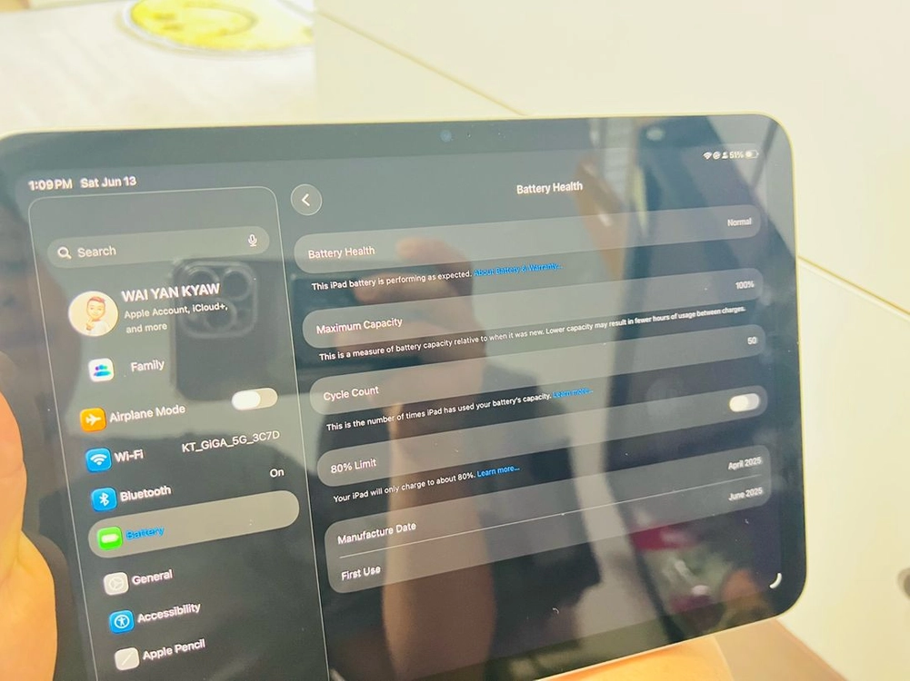 ipad11 wifi 128Gb 이미지