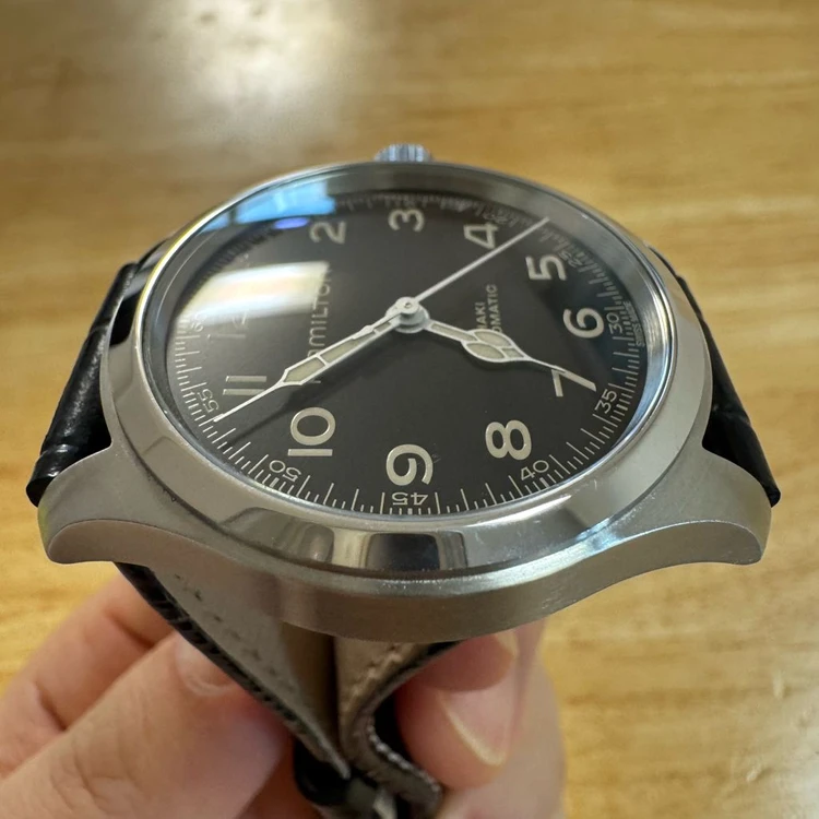 해밀턴 [카키필드 머피] 38mm 오토매틱 드레스워치 필드워치 (S급) 이미지