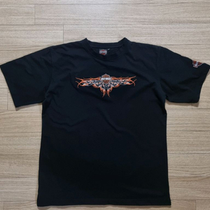 할리데이비슨 HARLEY-DAVIDSON 자수 로고 반팔티 이미지