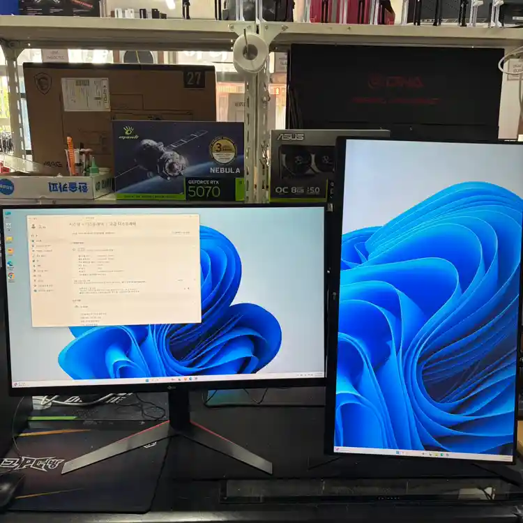 LG 울트라기어 32인치 QHD모니터 144Hz 게이밍 피벗 가능! 이미지