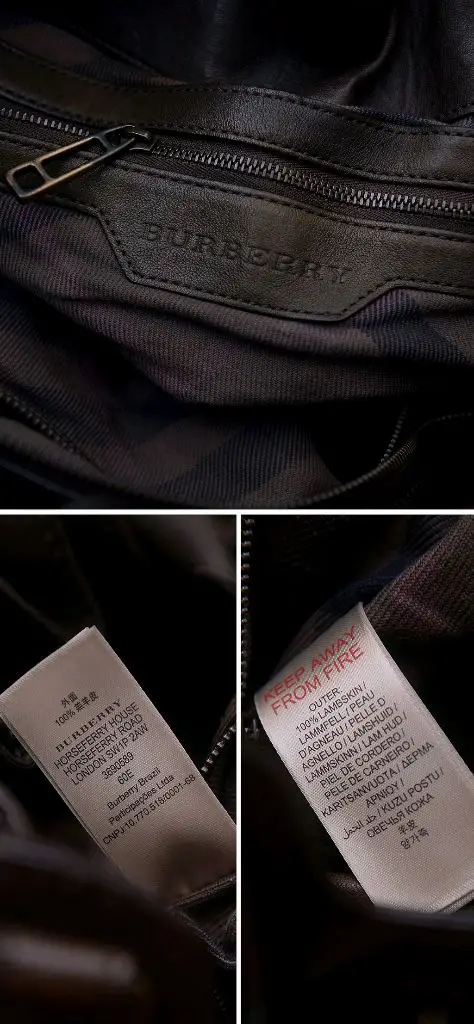 버버리 비튼 퀼팅 램스킨 벨티드 레더 빅호보백 (토트.숄더) 이미지