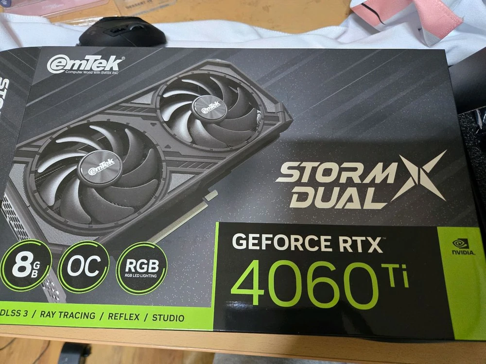 이엠텍 GeForce RTX 4060 Ti STORM X DUAL D6 8GB 이미지