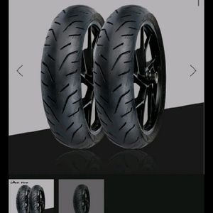오토바이 타이어 110/70R13 새것두개 이미지