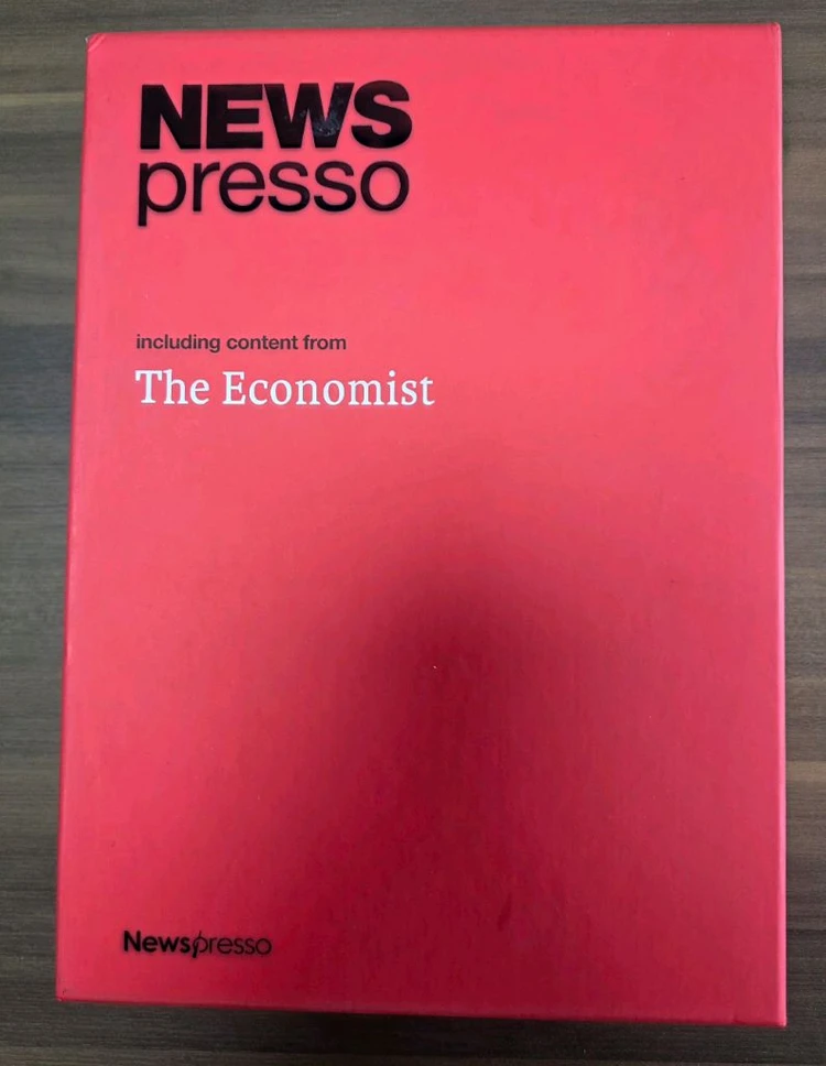 도서 뉴스프레소 The Economist 컬래버 에디션 책 이미지