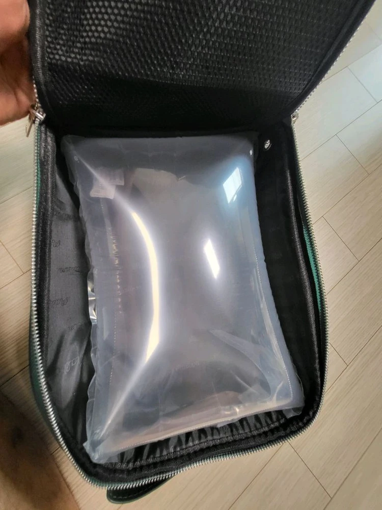 말본 슈즈백 그린색상 팝니다 신발가방 골프화가방 이미지