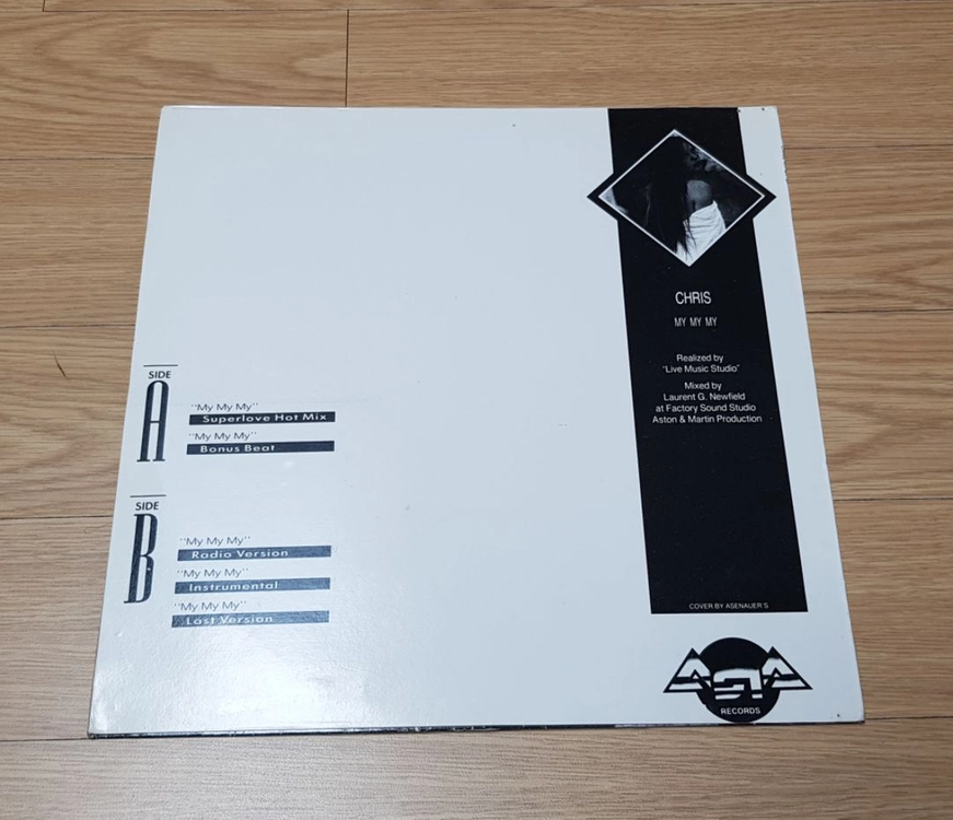 CHRIS 크리스의 MY MY MY LP 레코드 이미지