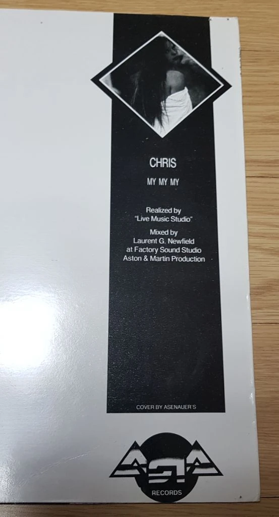 CHRIS 크리스의 MY MY MY LP 레코드 이미지