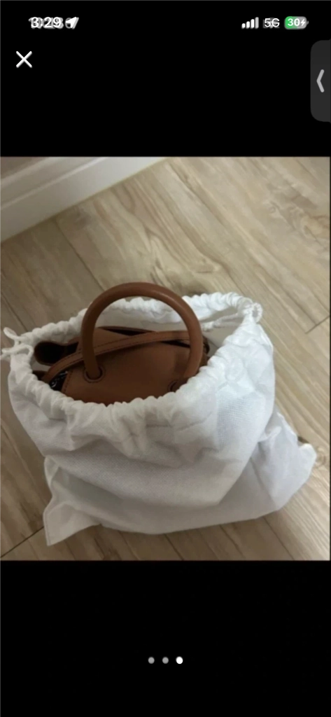 메종246 페니에 지니백 탄 브라운 소가죽 PANIER JINI 이미지