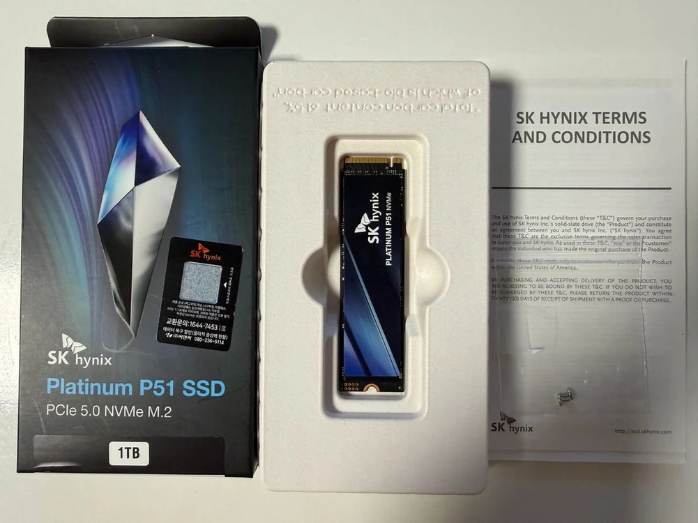 SK하이닉스 Platinum P51 M.2 NVMe (1TB) SSD 이미지