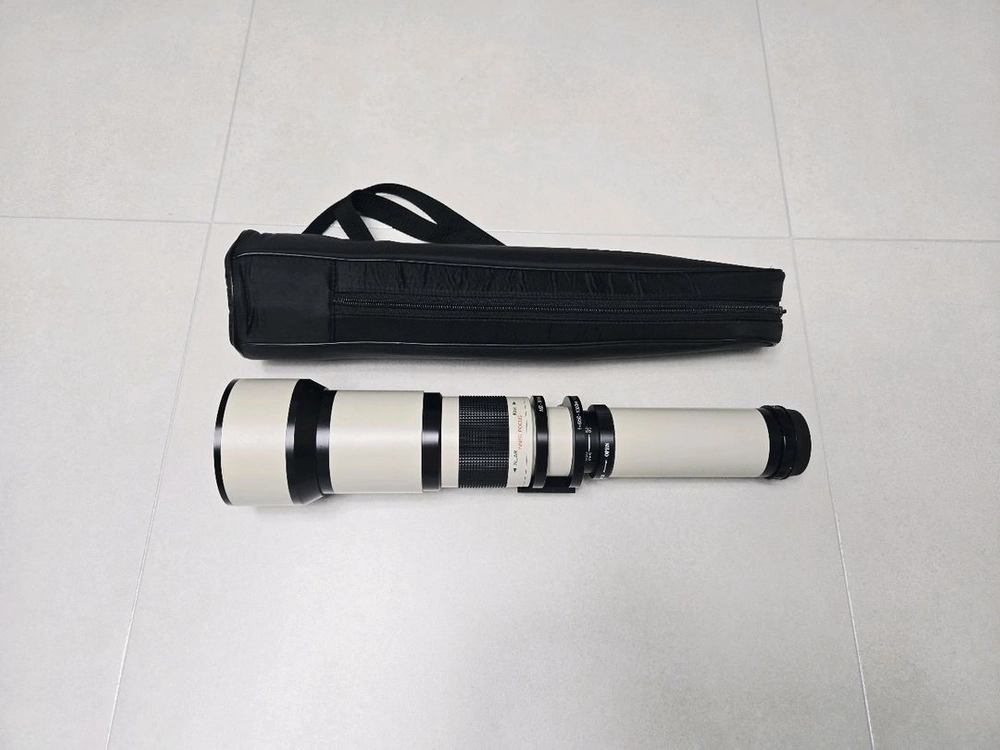 삼양 MZ-5000 초망원 렌즈 (650-1300mm) + 전용 파우치 - 안심되는 중고거래