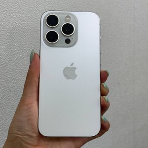 사이클124)아이폰15프로 화이트 256GB/94% Y1960 이미지