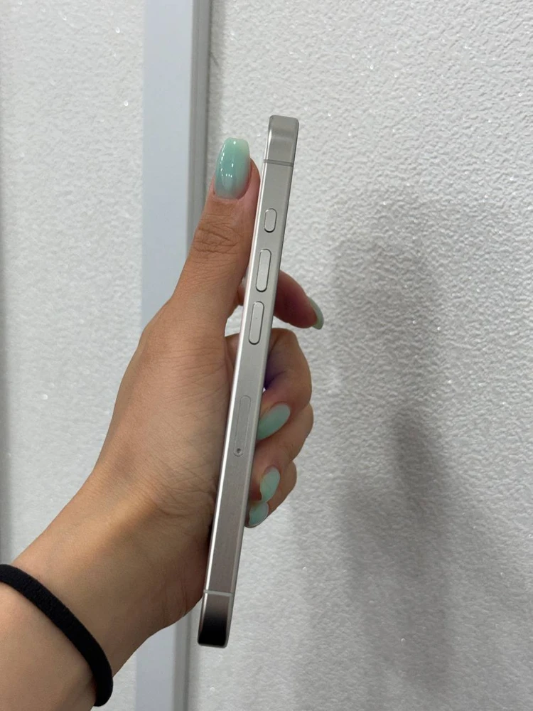 사이클124)아이폰15프로 화이트 256GB/94% Y1960 이미지