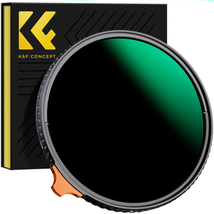 K&F Concept 77mm NANO-X ND3-1000 가변 ND 필터 (새상품) 8K AGC Glass 이미지