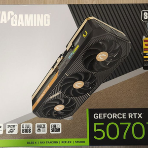 조텍 GAMING 지포스 RTX 5070 Ti SOLID OC D7 16GB 이미지