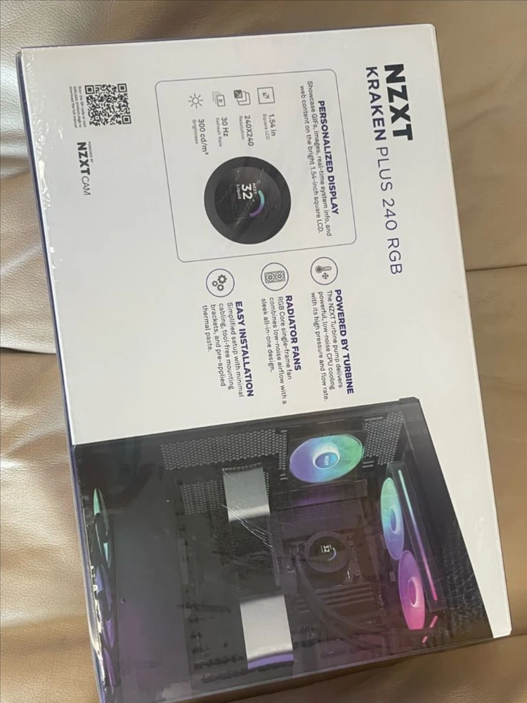 (미개봉 새제품) NZXT 크라켄 플러스 240 RGB 수냉쿨러 이미지