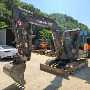 중고 02굴삭기 볼보 EC60E 19년식 저가동집게회전라인 이미지