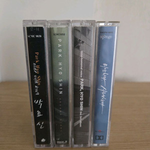 박효신 1집 2집 3집, 미안하다 사랑한다 OST 카세트테입 이미지