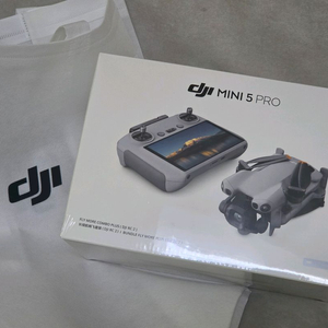 DJI 미니5 프로 플라이모어 콤보 플러스 (미개봉) 팝니다 이미지