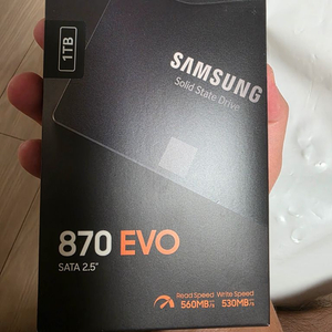삼성 870 EVO 1TB 이미지