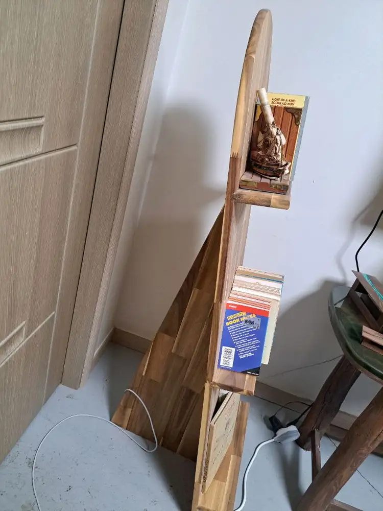북스탠드 겸용 장식장 수납장 새상품 이미지