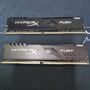 킹스톤 퓨리 하이퍼 X DDR4 8GB 2X 16GB 팝니다 이미지
