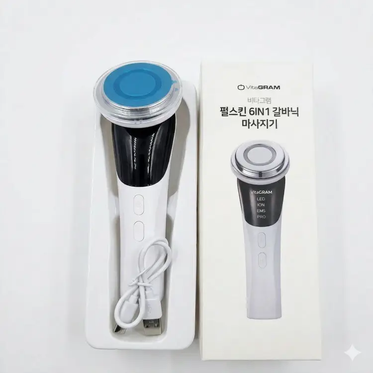 비타그램 6-in-1 멀티 갈바닉 마사지기 (새상품) 이미지