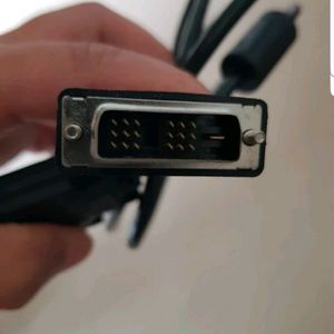 DVI 케이블 + USB 케이블 세트 이미지