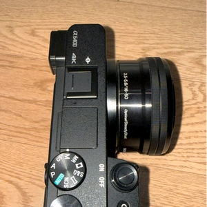 소니 A6400 미러리스 카메라 블랙 이미지