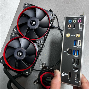 b760미니보드/i5-10400f/ssd500g /쿨러 세트 이미지
