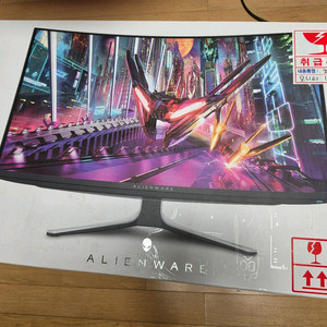델 에일리언웨어 QD-OLED 4K 240HZ AW3225QF DELL UHD 모니터 이미지