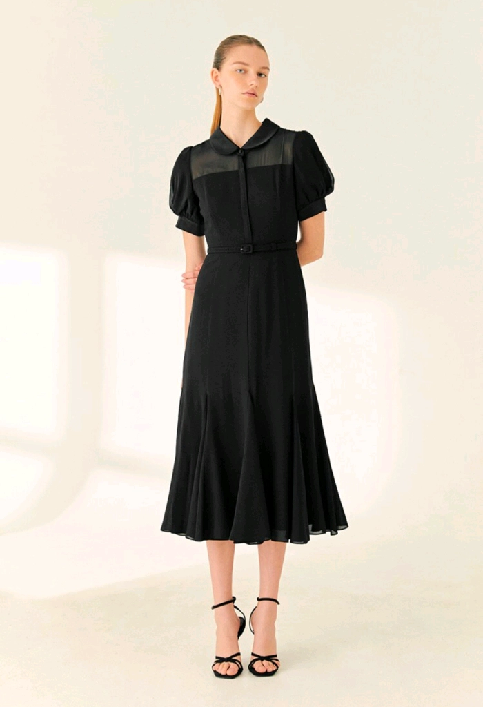 브라이드앤유 원피스 florence round collar dress 2사이즈 이미지