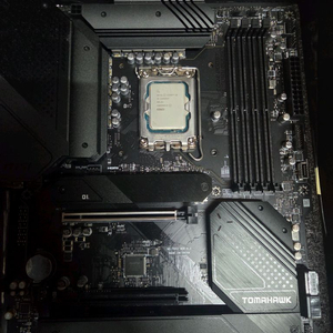 i5 12600kf 와 msi b660 토마호크 팔아요 이미지