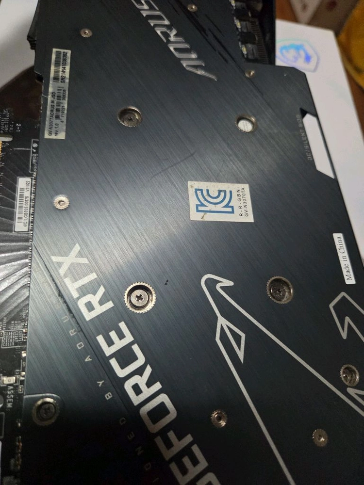 어로스 rtx 3070 ti 팔아요 이미지