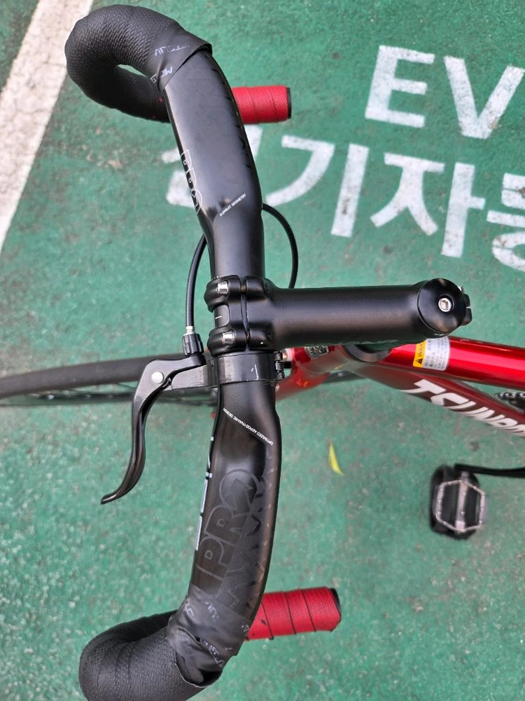 쓰나미 레드와인 픽시 자전거 이미지