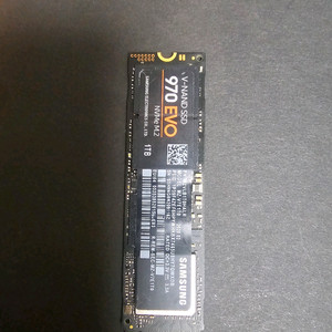 삼성 970 EVO 1TB M.2 NMVe SSD 이미지